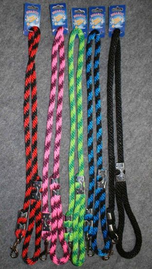 Снимка на Миазоо - Поводи за кучета от въже с метален обков ф12мм/120 см. - зелен