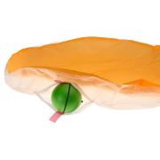 Снимка на Ferplast Crazy Ball - Забавна котешка играчка - движеща се топка на батерии в затворена найлонова чанта, 50 см. 1