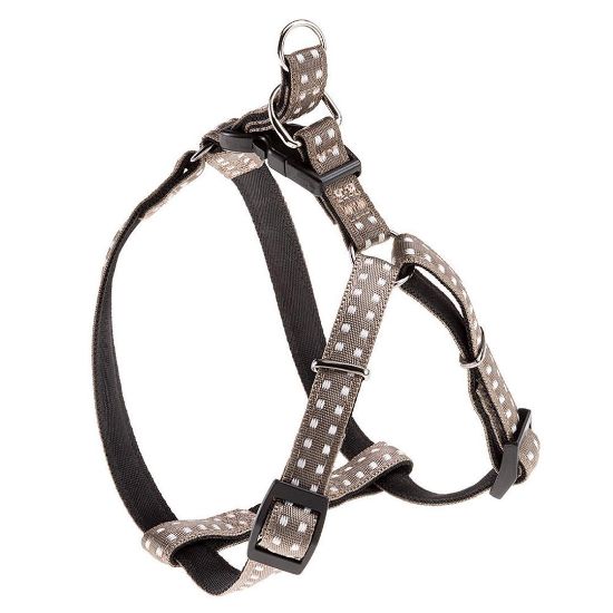 Снимка на Ferplast Cricket Harness Small - Двупластов с мека подплата регулируем нагръдник за кучета с гръдна обиколка от 40 до 51.5 см.- бежав