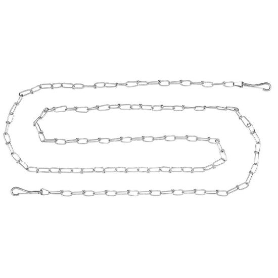 Снимка на Ferplast Chain PA - Метална хромирана верига за кучета за повече свобода на движение, 150 см.