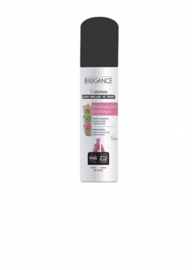 Снимка на Biogance Waterless Spray - Сух шампоан за почистване на котки, 150 мл.