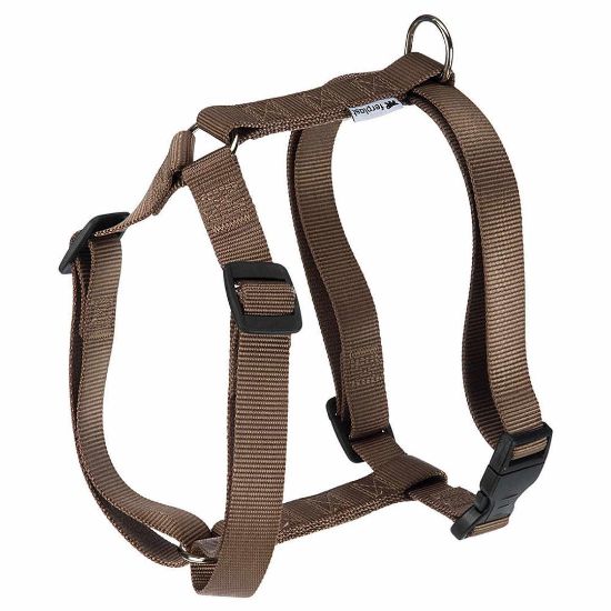 Снимка на Ferplast Champion XL - Регулиращ нагръдник за кучета, вратна обиколка 53-84 см. гръдна обиколка от 60 до 98 см. - кафяв