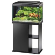 Снимка на Ferplast Cayman 60 Led - Стъклен аквариум , оборудван с филтър и LED осветление, oбем - 75 литра, черен 3