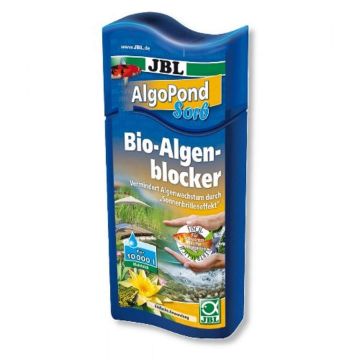 Показвай детайлите за JBL AlgoPond Sorb – Препарат за пречистване на водата в езерата чрез блокиране на спектър от светлината, важен за растежа на алгаето 500 мл. 1 - MyPetShop.bg Снимка на JBL AlgoPond Sorb – Препарат за пречистване на водата в езерата чрез блокиране на спектър от светлината, важен за растежа на алгаето 500 мл. 1
