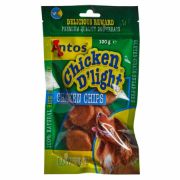 Снимка на Antos Chicken D'light Chips - Премиум лакомство за кучета , без зърно ,чипс от пилешко месо, 2 броя х 100 гр. 2