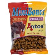 Снимка на Antos Mini Bones Chicken - Премиум лакомство / награда за кучета , кокалчета с пилешко месо, 3 броя х 200 гр. 2
