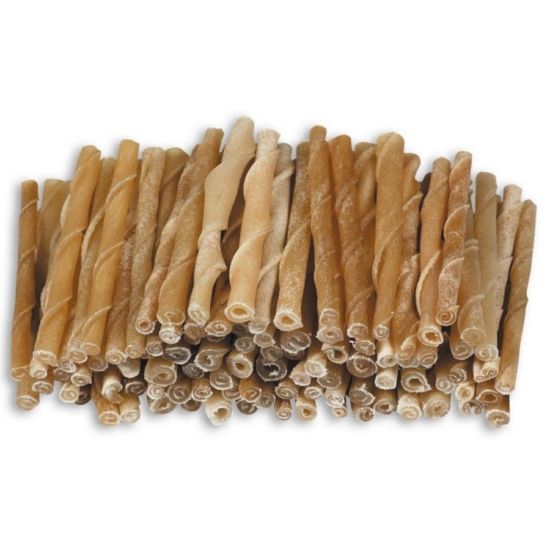 Снимка на Antos Roll Sticks - Лакомство за кучета - солети от говежда кожа , без зърно , 9-10 мм. 100 броя