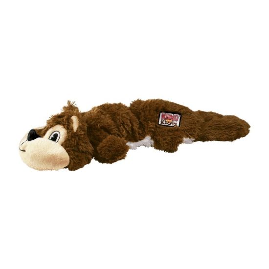Снимка на Kong Scrunch Knots Squirrel Мedium/Large - Забавна кучешка играчка - плюшена катерица