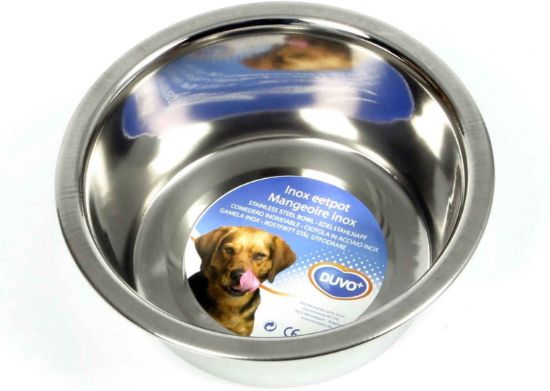 Снимка на Duvo Plus Feeding Bowl -Метална купа за храна и вода за кучета 4700 мл. 28 см.