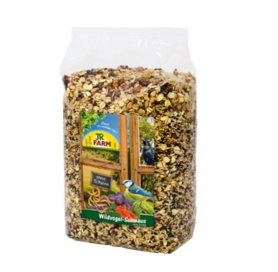 Снимка на JR Farm Wild Bird Feast without Shells - Пълноценна храна за всички видове диви птички 1.5 кг.