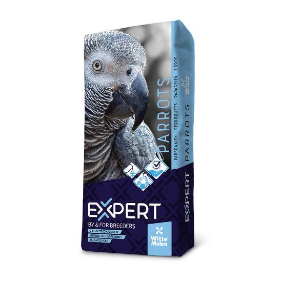Снимка на Duvo Plus Witte Molen Expert Mollen - Премиум храна за папагали със зеленчуци и семена 15 кг.