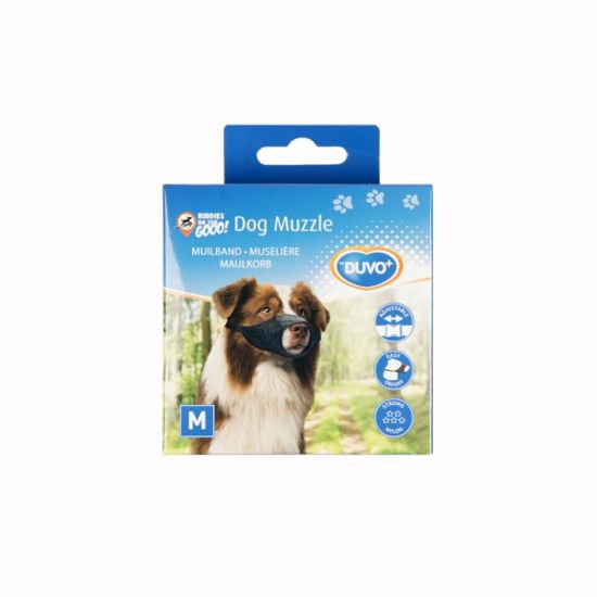 Снимка на Duvo Plus Safety Dog Muzzle L - Регулируем намордник за кучета , 62-90 см.