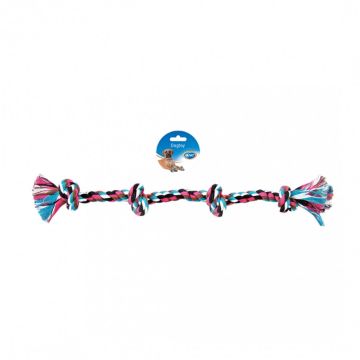 Показвай детайлите за Duvo Plus Tug Toy Four Knotted Rope  - Кучешка играчка - въже за дърпане и дъвчене с четири възела , 55 см. 1 - MyPetShop.bg Снимка на Duvo Plus Tug Toy Four Knotted Rope  - Кучешка играчка - въже за дърпане и дъвчене с четири възела , 55 см. 1