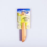 Снимка на Duvo Plus Flea Comb - Бамбуков гребен за късокосмести кучета и котки, премахва бълхи и паразити 77 зъбци 21 см. 2