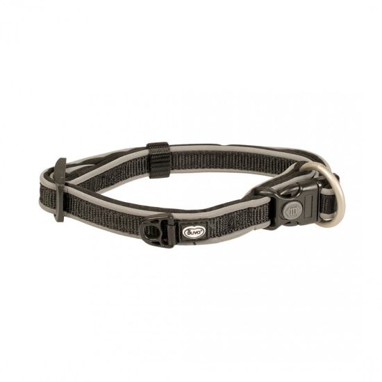 Снимка на Duvo Plus West Collar Nylon - Регулируем нашийник за кучета 40-65см./25мм. черен