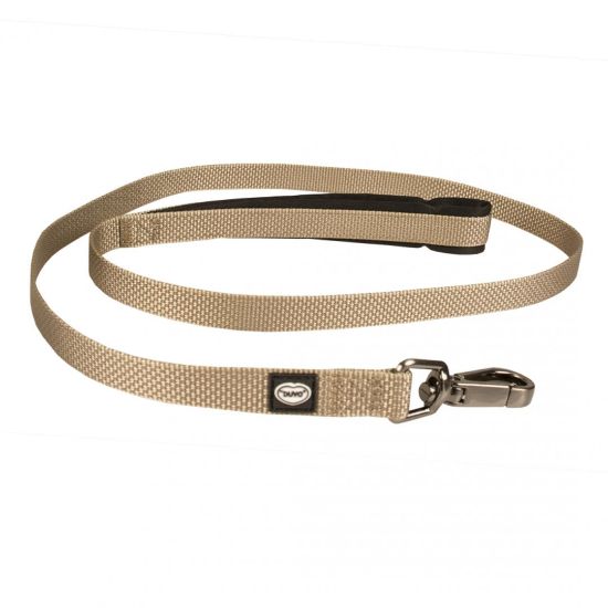 Снимка на Duvo Plus North Leash Nylon - Повод за кучета 120 см./ 15 мм. цвят таупе