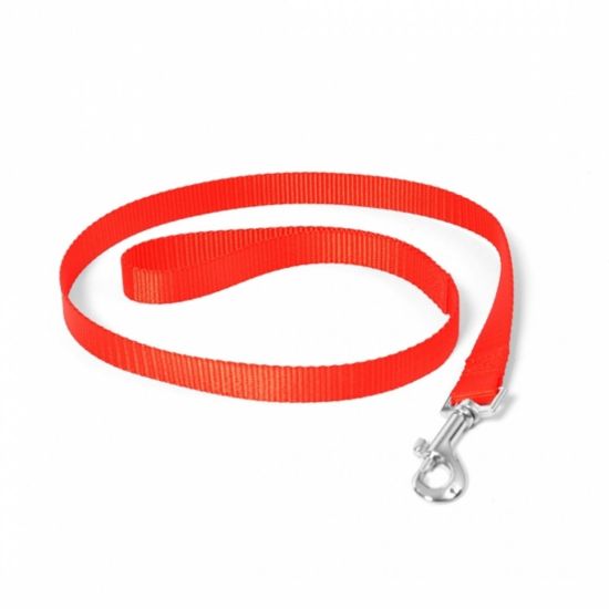 Снимка на Duvo Plus Nylon - Висококачествен повод за кучета ,  100 см./25 мм. червен