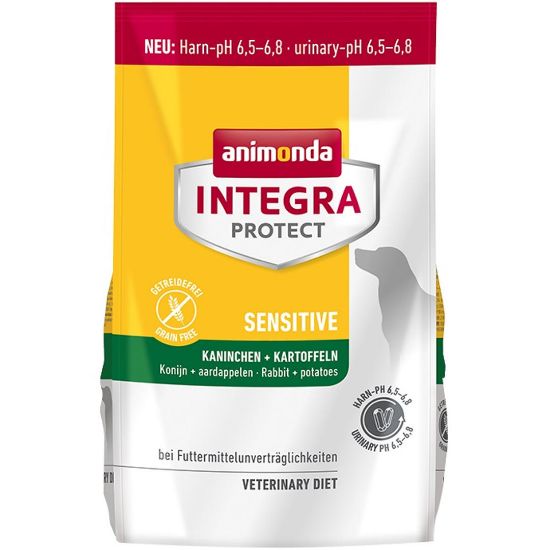 Снимка на Animonda Integra Protect Sensitive -Суха храна специално разработена за кучета с непоносимост към храна,заешко и картофи 4 кг.