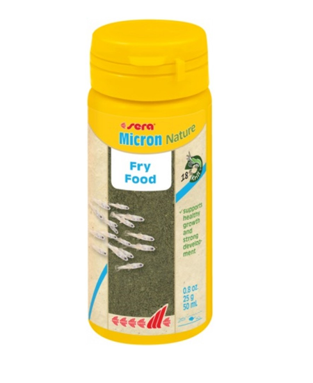 Снимка на Sera Micron Nature - Храна за малки рибки , 50 мл