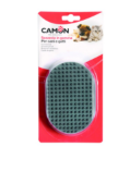 Снимка на Camon Rubber brush -   Гумена овална четка за кучета  и котки 2