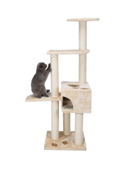 Снимка на Trixie Alicante Cat Tree - Драскалка Аликанте за котки 142х45х45 см