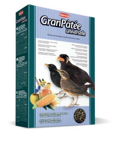 Снимка на Padovan GranPatee - universelle - Пълноценна храна с витамини насекомоядни птици 1 кг