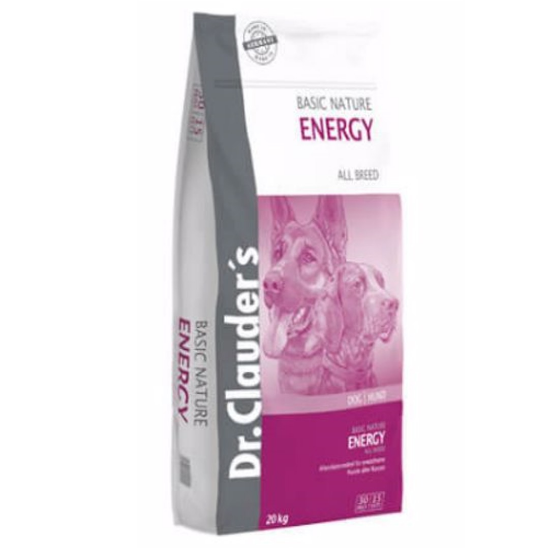 Снимка на Dr.Clauder's Basic Nature ENERGY - Суха храна за пораснали кучета от всички породи 20кг