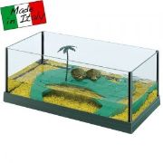 Снимка на Ferplast - Haiti 40  - Стъклен терариум за костенурки,41,5 x 21,5 x 16 см. 1