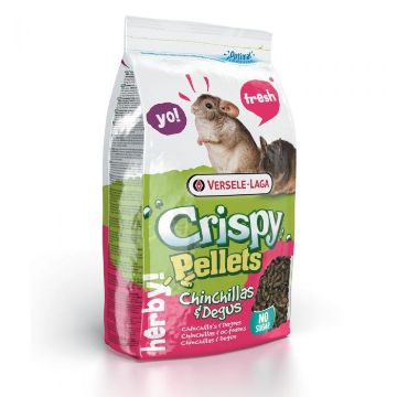 Показвай детайлите за Versele-Laga - Crispy Pellets - Chinchillas & Degus Храна за дегу - опаковка 1 кг. 1 - MyPetShop.bg Снимка на Versele-Laga - Crispy Pellets - Chinchillas & Degus Храна за дегу - опаковка 1 кг. 1