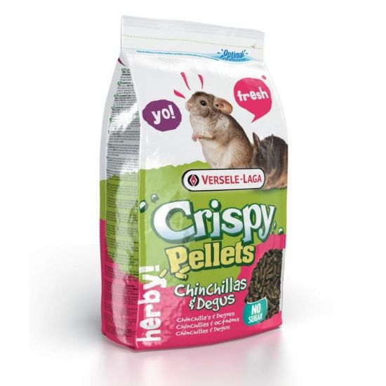 Снимка на Versele-Laga - Crispy Pellets - Chinchillas & Degus Храна за дегу - опаковка 1 кг.