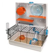 Снимка на Ferplast - Cage Olympia -  Клетка за хамстери и други гризачи - 46 х 29,5 х 54 см. 1