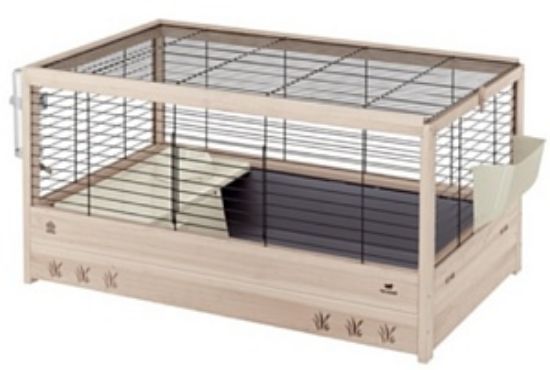 Снимка на Ferplast - Cage Arena 80 - Клетка за морски свинчета, зайци и други малки гризачи - размер 82 x 52 x 45,5 см