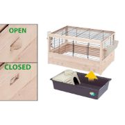 Снимка на Ferplast - Cage Arena 80 - Клетка за морски свинчета, зайци и други малки гризачи - размер 82 x 52 x 45,5 см 2
