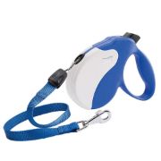Снимка на Ferplast - Amigo Cord Medium - Автоматичен повод за кучета до 25 кг, 5 метра въже - синьо бял 3