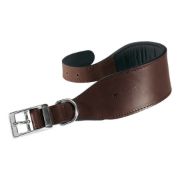 Снимка на Ferplast Vip CW Brown Collar - Регулируем кожен нашийник/широк/ за кучета с обиколка на врата 32-39 см. 1