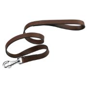 Снимка на Ferplast Vip Brown Lead - Елегантен кожен повод за кучета, 120 см., ширина 12 мм. 2