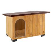 Снимка на Ferplast Baita 100 - Дървена къща за кучета, 121 x 78 x h 78,5 см. 7