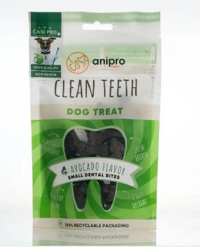 Показвай детайлите за Anipro Avocado Dental Sticks - Кучешко лакомство дентални хапки с Авокадо 84 гр Снимка на Anipro Avocado Dental Sticks - Кучешко лакомство дентални хапки с Авокадо 84 гр
