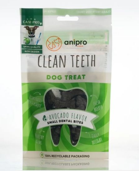 Снимка на Anipro Avocado Dental Sticks - Кучешко лакомство дентални хапки с Авокадо 84 гр.