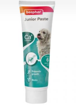 Показвай детайлите за Beaphar Duo Active Junior - Мултивитаминна паста за подрастващи кученца 100 гр. 1 - MyPetShop.bg Снимка на Beaphar Duo Active Junior - Мултивитаминна паста за подрастващи кученца 100 гр. 1