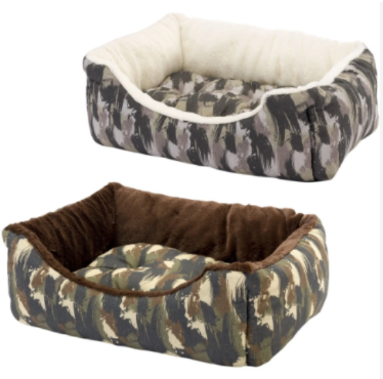 Снимка на Ferplast Coccolo - Луксозно легло за кучета и котки с възглавница, 55/45/20 см.