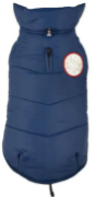 Снимка на Croci PADDED DOG BLUE – Зимно водоустойчиво яке за кучета, 30 см 1
