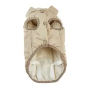 Снимка на Freedog WinterHug Raincoat Beige – зимно непромокаемо яке за кучета, бежово, 30 см 2