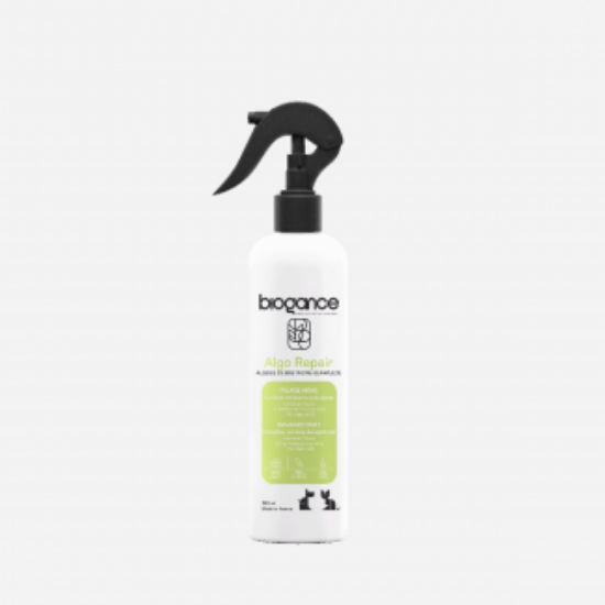 Снимка на Biogance Algo Repair Spray - Възстановяващ спрей за кучета и котки, за повредени, сухи и чупливи козини-250мл