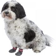 Снимка на Trixie Dog Socks S-M - Меки чорапи за кучета с неплъзгаща се подметка, 2 броя 4