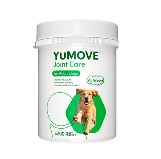 Снимка на Lintbells YuMove Dog –Висококачествена добавка за кучета , овкусени таблетки за стави с екстракт от зеленоуста мида 300 таблетки