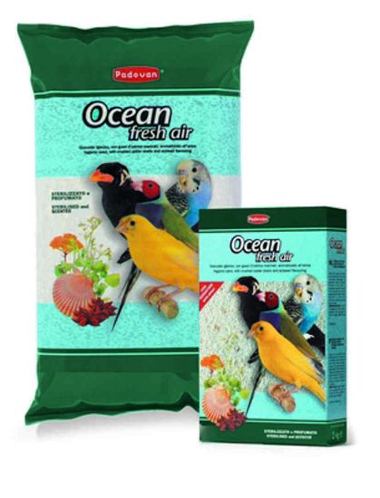 Снимка на Padovan Ocean fresh air - хигиенен пясък за птици 5 кг.