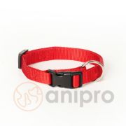 Миазоо -Нашийник за кучета от изкуствена лента Спорт+ ,20мм/ 40-55см - червен 2