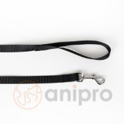 Миазоо - Повод за кучета , изкуствена лента 1.5/200 см. черен 2