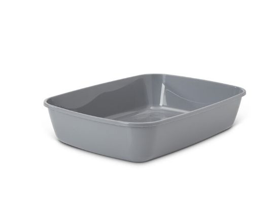 Savic - Съд за котешка тоалетна Iriz 50х37х14 см.- сива